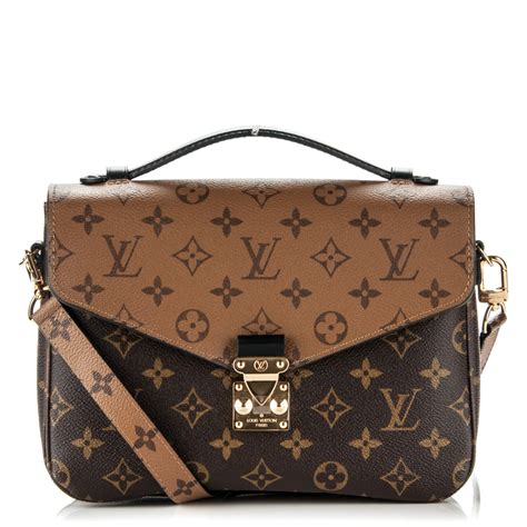 louis vuitton pochette metis monogram reverse canvas|louis vuitton metis hobo.